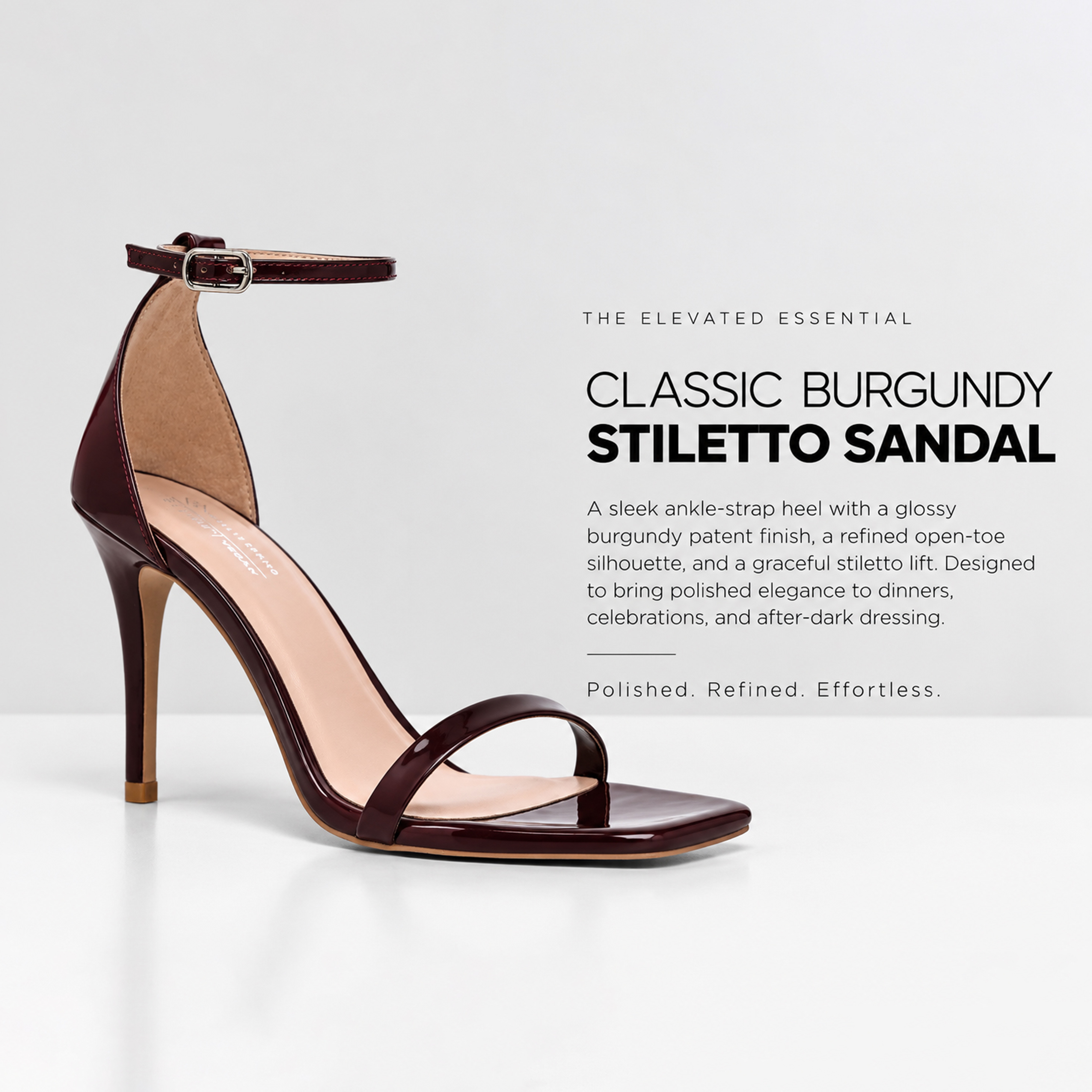 LEYYLA  MAROON Women Heels image number 2